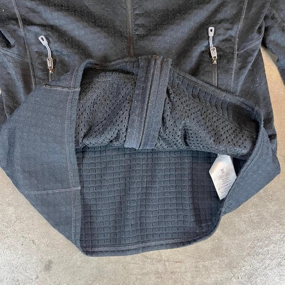 Patagonia R1 Full Zip Fleece Jacket Black Womens XS 40138 Polartec Power Grid - Picture 5 of 7